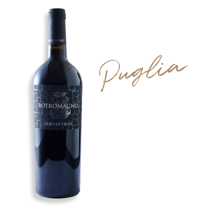 ボトロマーニョ ネロ ディ トロイア